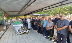 Gemi kazasında hayatını kaybeden 59 yaşındaki Nuray Özbiler Gazimağusa'da toprağa verildi