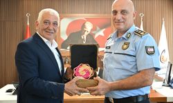 Özçınar, İskele Polis Müdürlüğü’ne atanan Erem’i kabul etti
