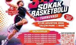 3X3 SOKAK BASKETBOLU TURNUVASI’NDA KAYITLAR DEVAM EDİYOR