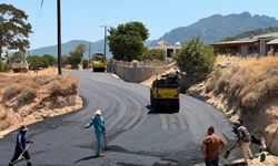 Tatlısu’da Ilgın Sokak’taki asfaltlama çalışmaları tamamlandı