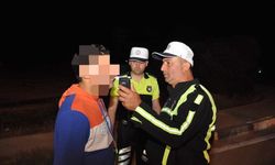 Trafik denetimlerinde 354 sürücü rapor edildi, 1 sürücü tutuklandı