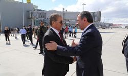 Türkiye Cumhuriyeti Cumhurbaşkanı Yardımcısı Yılmaz KKTC’ye geldi