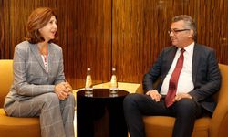 Cumhurbaşkanı Erhürman, New York’ta Holguin ile görüştü