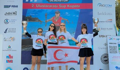 KKTC bayrağı Super Cup'ta dalgalandı