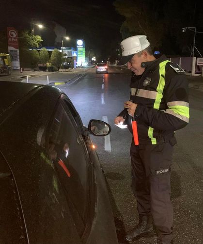 Lefkoşa ile İskele'de eş zamanlı asayiş ve trafik denetimi