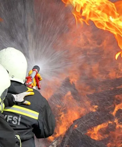 İki ayrı yerde araç yangını…