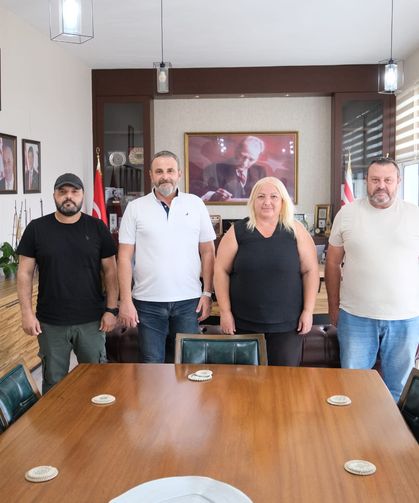 Mehmetçik Büyükkonuk Belediye Başkanı Tuğlu, Avcılık Federasyonu ile Mehmetçik Avcılık Atıcılık Birliği yetkililerini k