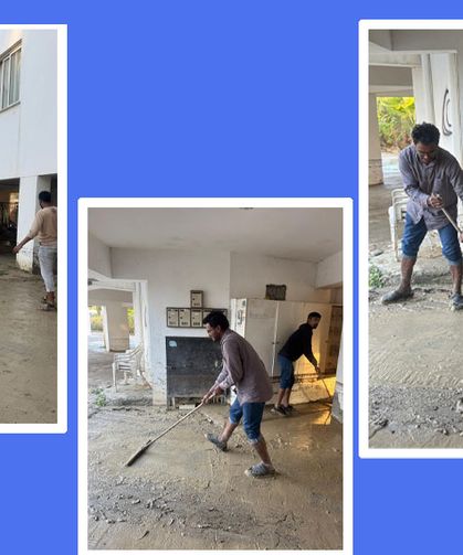 LEFKOŞA’DA BANGLADEŞLİLERDEN ÖRNEK DAYANIŞMA