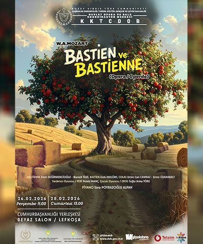KKTCDOB’dan çocuklar ve gençlere özel opera: “Bastien ve Bastienne”