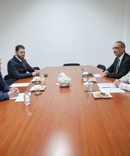 İncirli, İngiliz Yüksek Komiseri Tatham ile görüştü