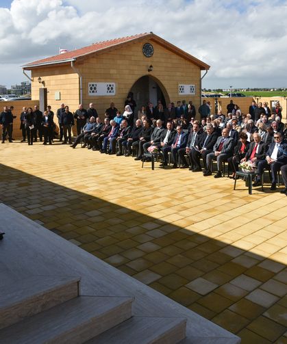Beha Hüseyin Köprülü Camii düzenlenen törenle ibadete açıldı