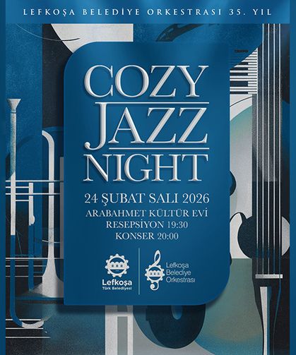 “Cozy Jazz Night” Salı akşamı Arabahmet Kültür Evi’nde düzenlenecek