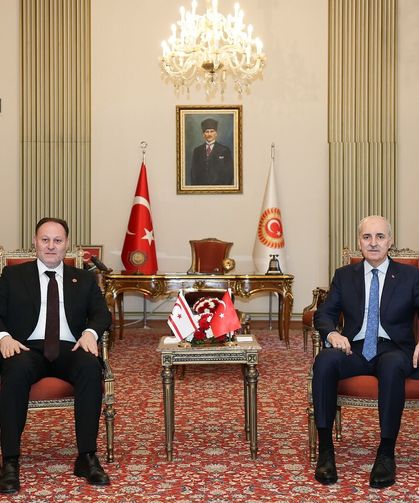 Öztürkler, TBMM Başkanı Kurtulmuş ile Ankara’da bir araya geldi