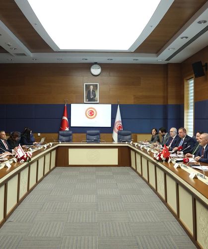 Cumhuriyet Meclisi Dostluk Grubu heyeti TBMM AB Uyum Komisyonu ile görüştü