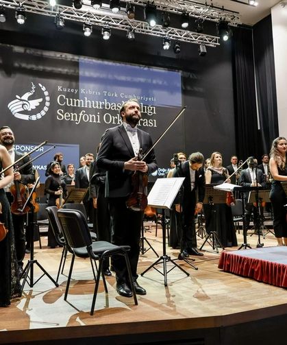 Cumhurbaşkanlığı Senfoni Orkestrası'nın 8 Mart Dünya Kadınlar Günü Konseri dün akşam yapıldı