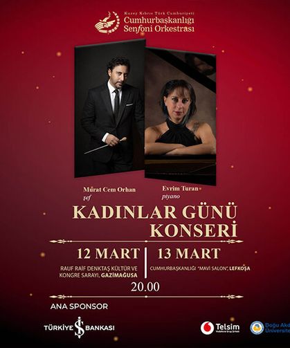 KKTC CSO’dan Kadınlar Günü konseri…