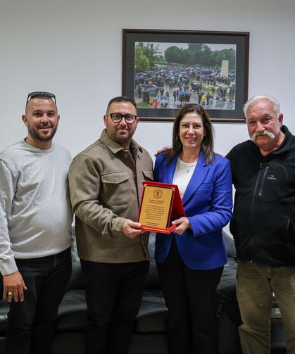 CTP Başkanı İncirli, Kalkanlı Spor Kulübü Yönetim Kurulu heyetini kabul etti