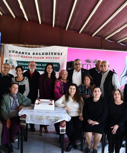 Mesarya Belediyesi, martta doğan “İkinci Bahar Yaşam Kulübü” üyeleri için etkinlik düzenledi