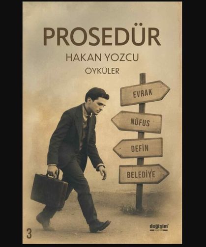 Hakan Yozcu’nun 4. öykü kitabı “Prosedür” çıktı