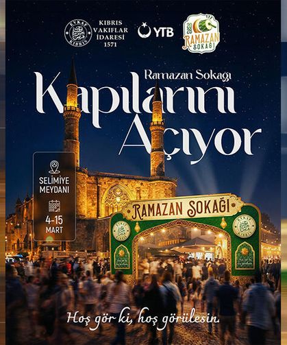 “Ramazan Sokağı” 4-15 Mart’ta Selimiye Meydanı’nda kurulacak