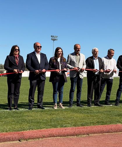 Sadık Cemil Stadı yeniden hizmette