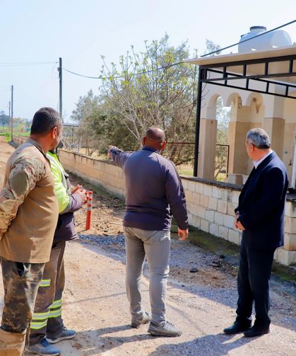 Mutluyaka’da 5 bin 200 metrelik altyapı çalışması… Uluçay çalışmaları yerinde inceledi