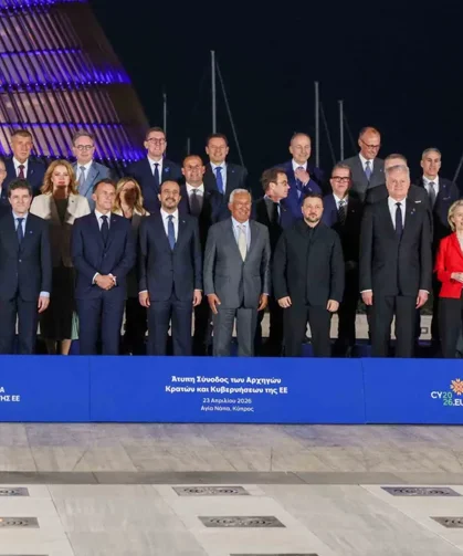 Güney Kıbrıs’ta dün başlayan AB Zirve Toplantısı sürüyor