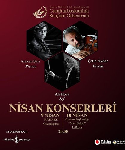 KKTC Cumhurbaşkanlığı Senfoni Orkestrası bugün ve yarın konser verecek