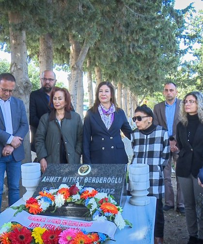 Ahmet Mithat Berberoğlu, 24’üncü ölüm yıl dönümünde anıldı