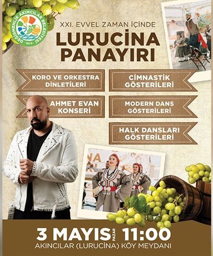 Evvel Zaman İçinde Lurucina Panayırı pazar günü yapılacak