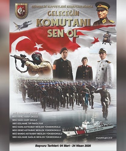 GKK yeni öğretim yılı için askeri öğrenci temin başvurularının cuma günü sona ereceğini duyurdu