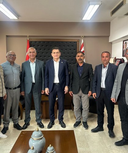 İçişleri Bakanı Oğuz, Alevi Kültür Merkezi heyetini kabul etti