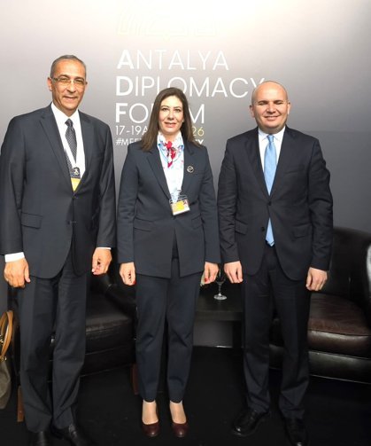 İncirli, AP Hukuk İşleri Komisyonu Başkanı İlhan Küçük ile bir araya geldi