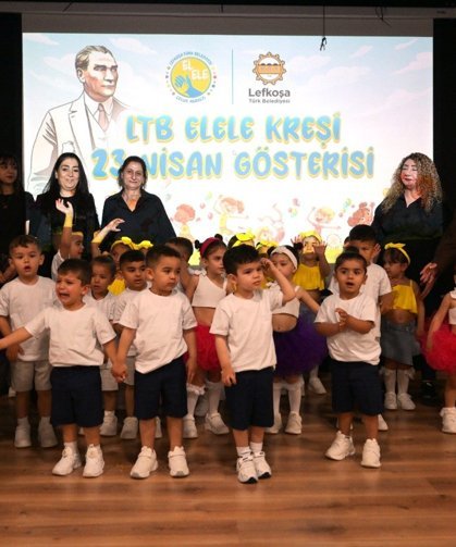 LTB El Ele Kreşi çocuklarına yönelik 23 Nisan etkinliği düzenlendi