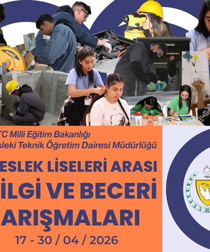 “Meslek Liseleri Arası Bilgi ve Beceri Yarışmaları”, 17-30 Nisan tarihleri arasında farklı branşlarda bu yıl da düzenlen
