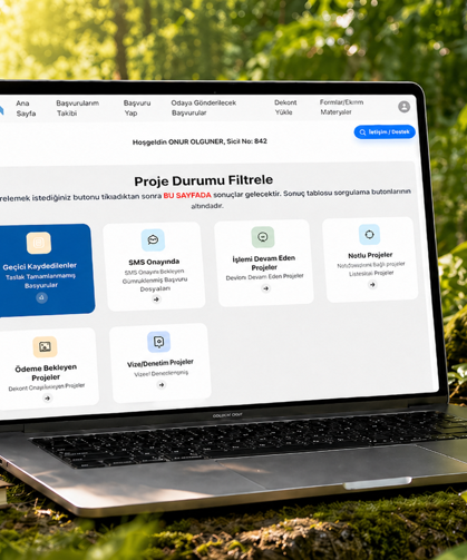 Olguner: “Dijital Vize Teslim Portalı ile 188 ağacın kesilmesi önlendi”
