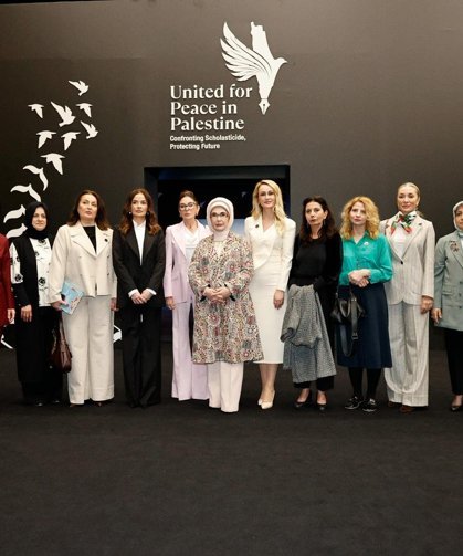 Nilden Bektaş Erhürman, Antalya Diplomasi Forumu’nde Filistin temalı etkinlikte yer aldı