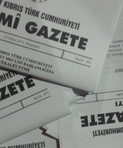Bakanlar Kurulu’ndan Cumhurbaşkanı’na DAÜ VYK için görevden alma ve atama önerisi