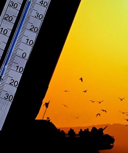 Hava sıcaklığı 37-40 derece dolaylarında seyrediyor