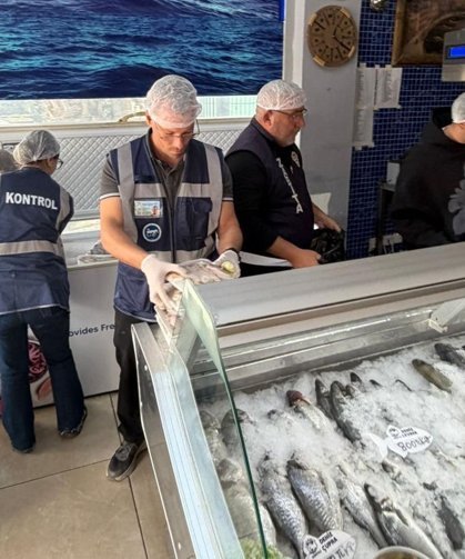 Gönyeli ve Alayköy bölgesindeki su ürünleri perakende satış yerleri denetlendi