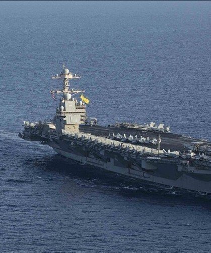 AP: ABD'nin "USS Gerald R. Ford" uçak gemisi tekrar Orta Doğu'da konuşlandırıldı