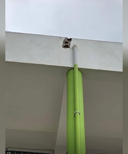 Ders Saatinde Okula Yıldırım Düştü: Facianın Eşiğinden Dönüldü