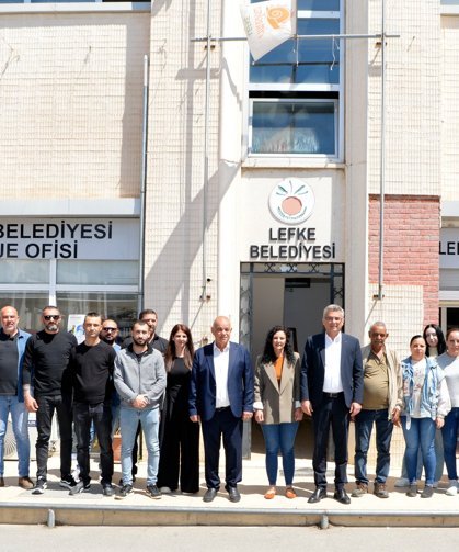 Cumhurbaşkanı Erhürman, Lefke bölgesini ziyaret etti
