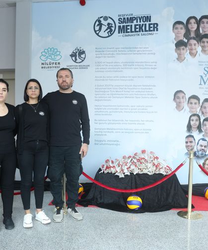 Uluçay, “Beşevler Şampiyon Melekler Cimnastik Salonu” isim verme törenine katıldı