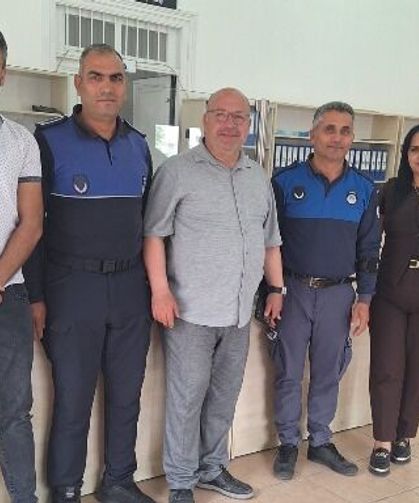 Erenköy-Karpaz Belediye Başkanı Bakırcı personel ile bayramlaştı