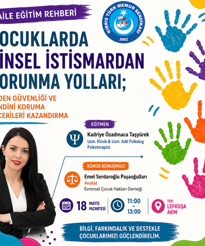Çocukların Güvenliği İçin Eğitim: Katılımcılara Belge ve Özel El Kitapçığı Verilecek