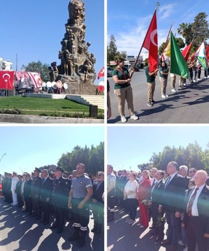 Gazimağusa’da 19 Mayıs törenle kutlandı