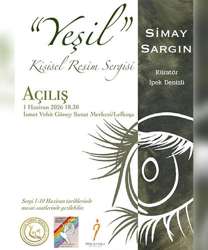 Simay Sergın'ın ilk kişisel sergisi pazartesi açılıyor