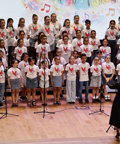 Cumhurbaşkanlığı Çoksesli Çocuk Korosu ilk konserini verdi
