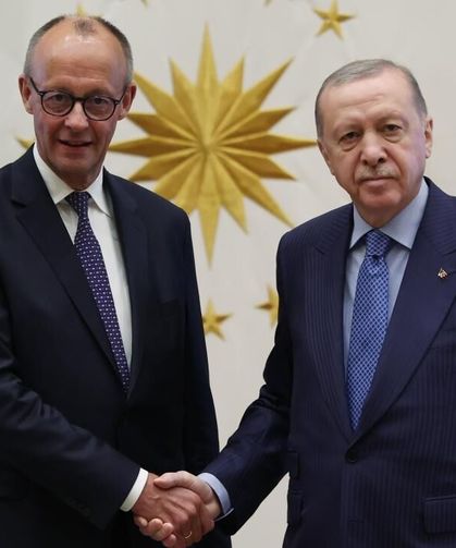 Erdoğan, Merz ile telefonda görüştü